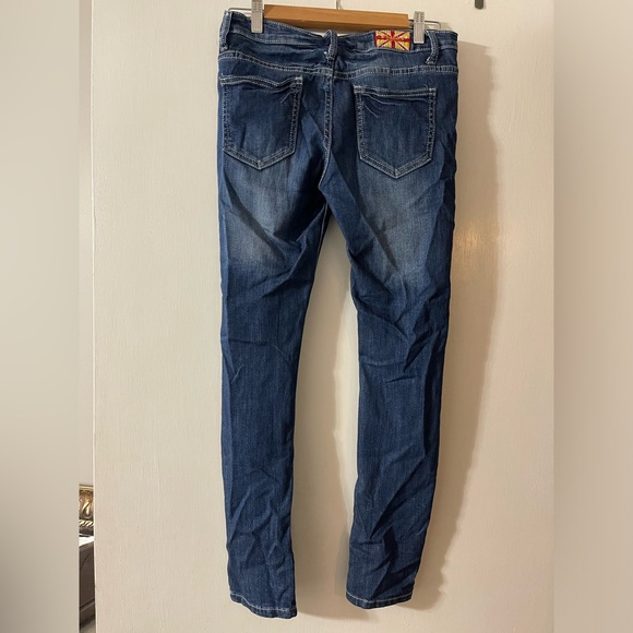 Machine Pour Neuf Mode Distressed Skinny Jeans Size 29. - Picture 4 of 4